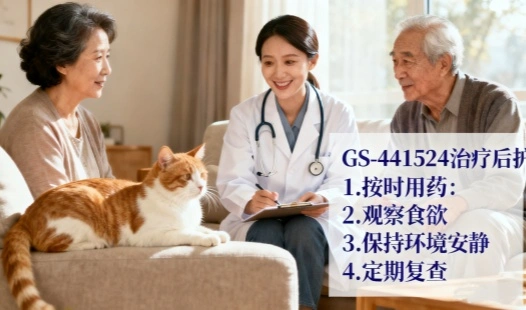Post-treatment care tips after completing GS-441524 therapy