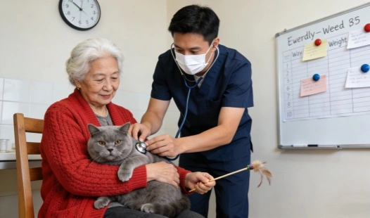 How do I monitor a cat’s progress during GS-441524 treatment?