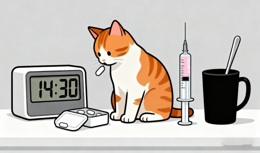 The best time of day to give GS-441524 pills for better absorption