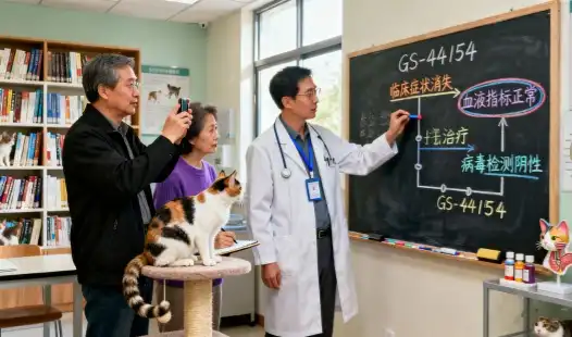 Signs your cat is ready to stop GS-441524 treatment