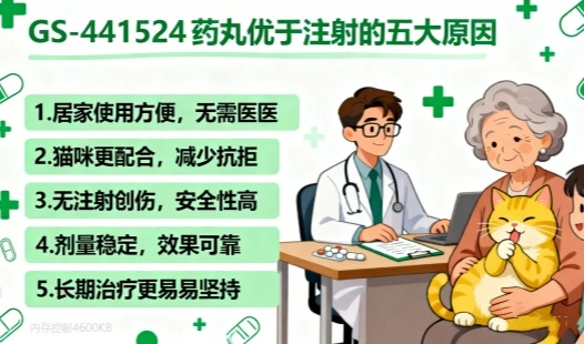 Top 5 Reasons GS-441524 Pills Are Preferred Over Injections