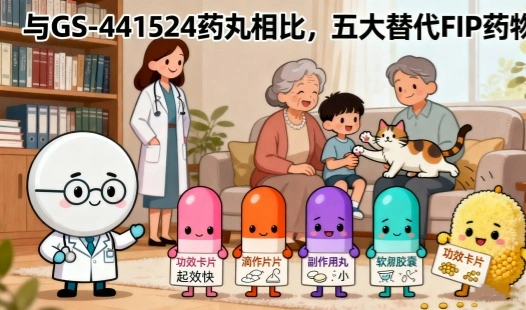 Top 5 Alternative FIP Medications Compared to GS-441524 Pills